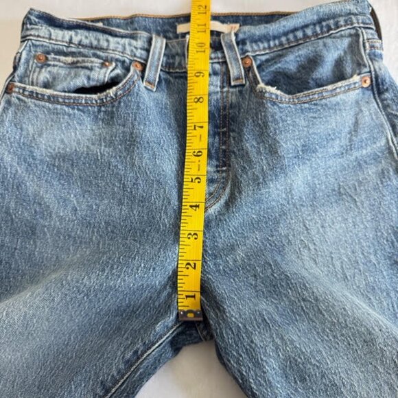 LEVI'S Wedgie Icon Fit Straight Leg Button Fly Jeans - Picture 13 of 15
